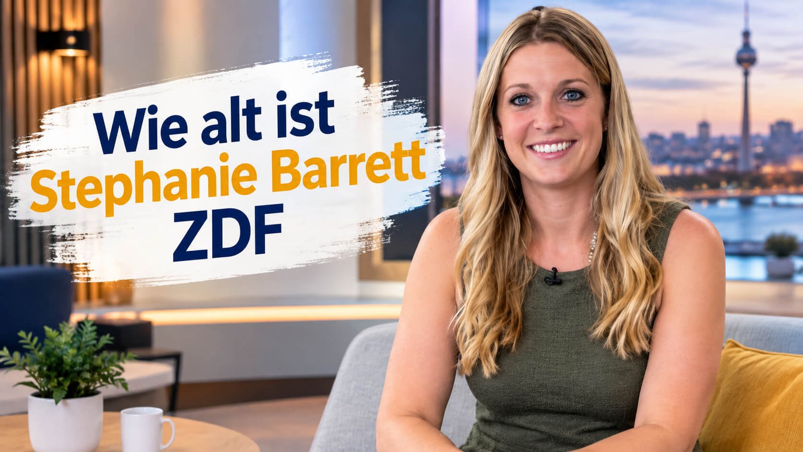Wie alt ist Stephanie Barrett ZDF