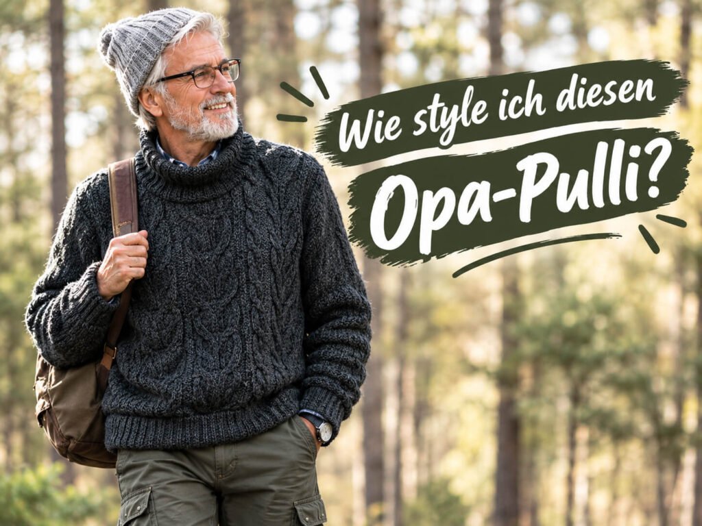 Wie style ich diesen Opa Pulli